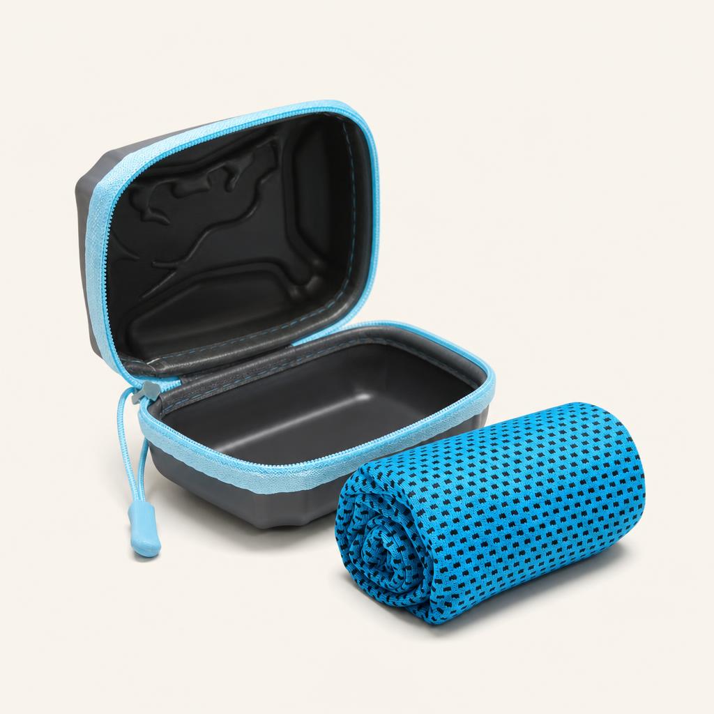 Toalla deportiva refrescante con estuche